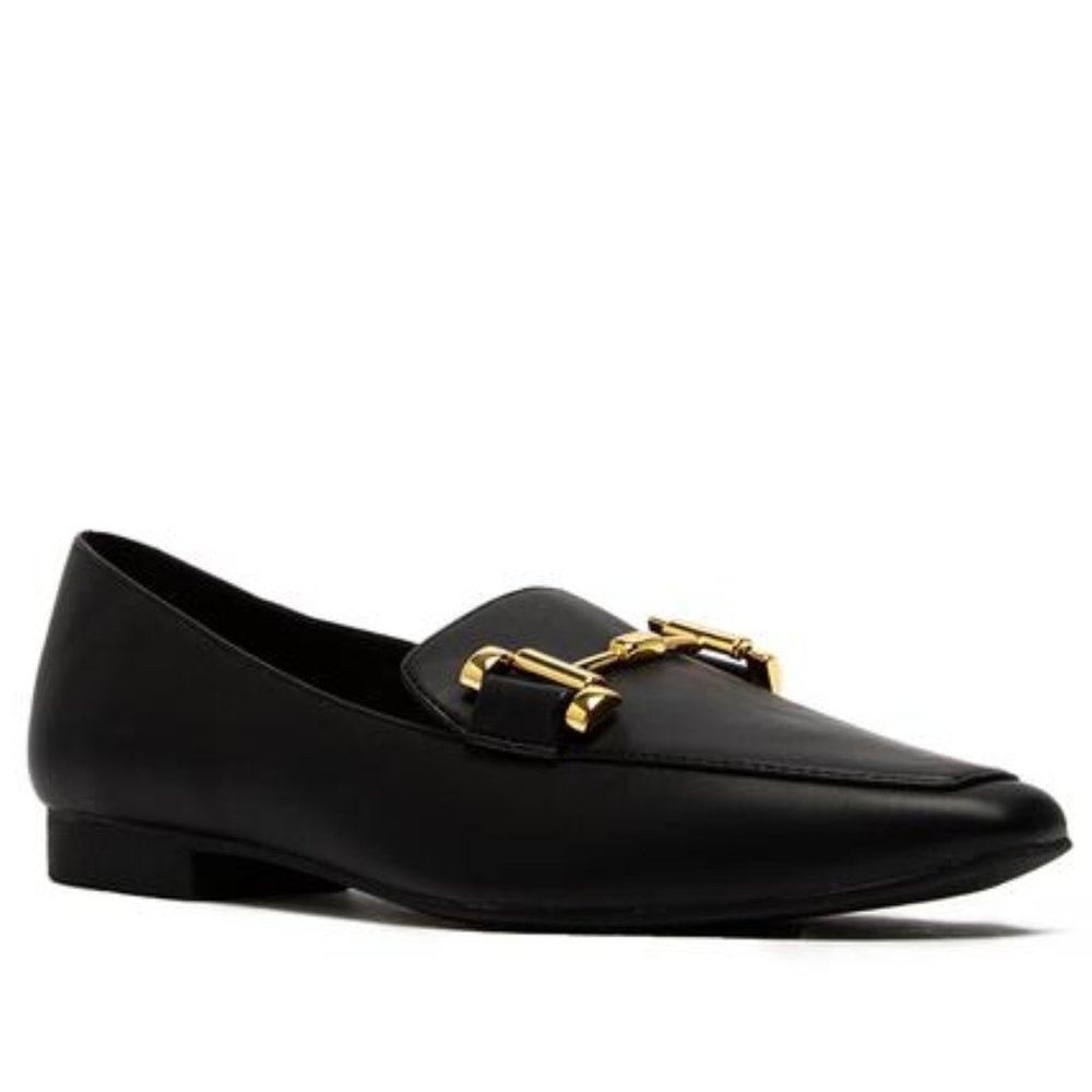 Black Fashion Flats